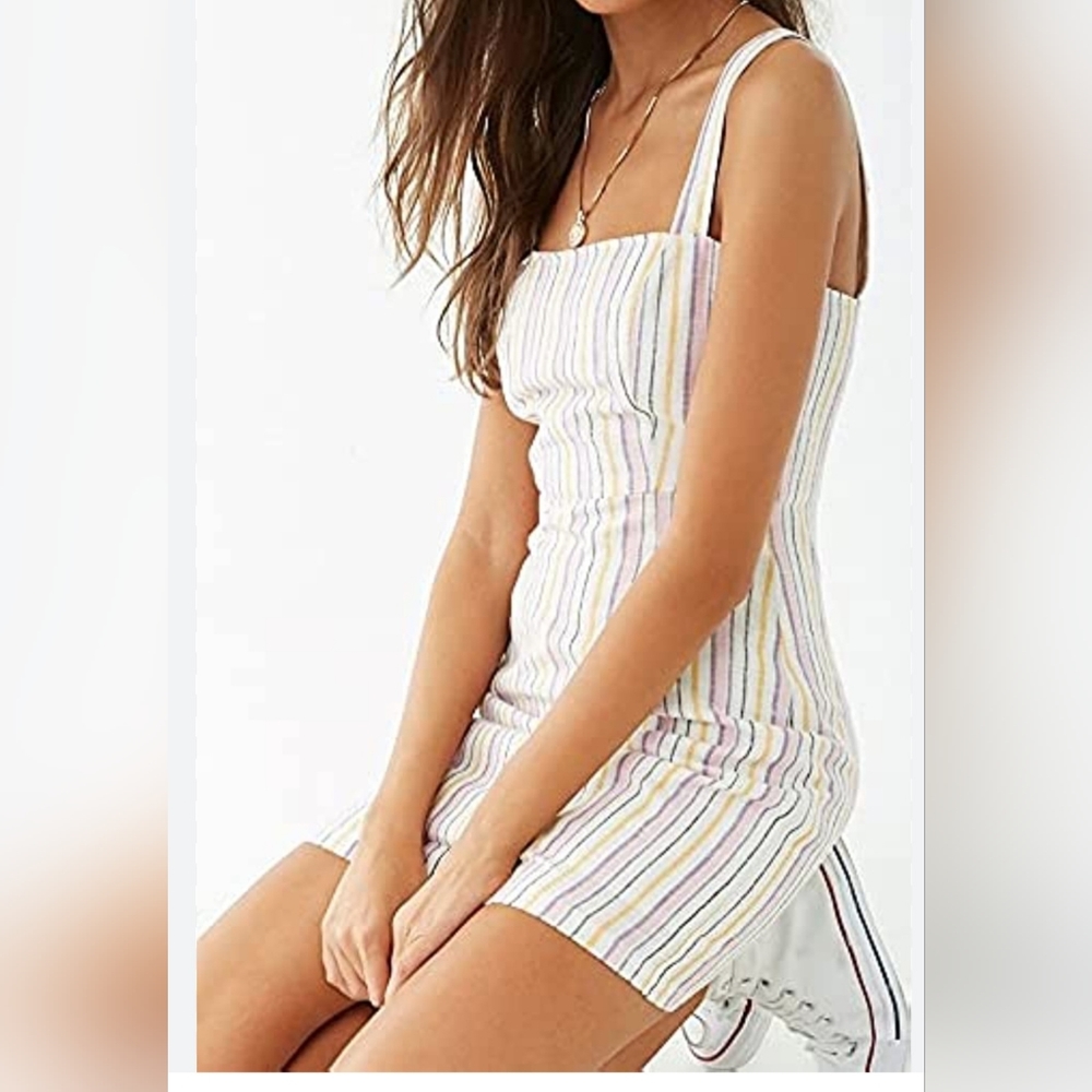Women's Forever 21 Striped Mini Dress/ Size: Medium